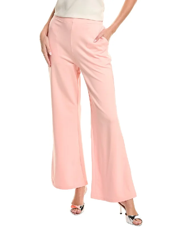 Casual tight trousers for women with cotton blend fabric for easy everyday wear -Gracia Wide Leg Pant