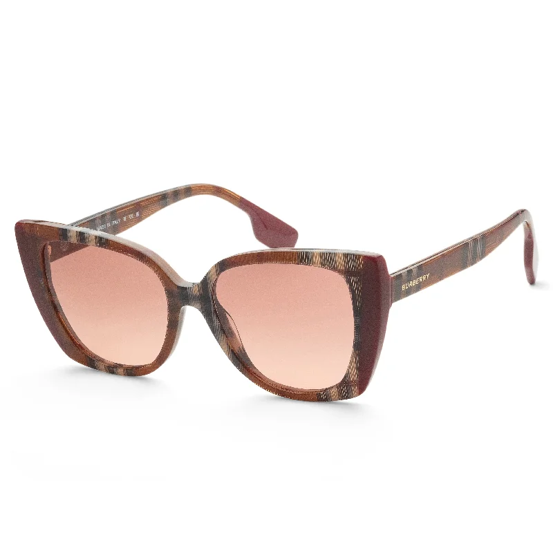 Abstract Glasses for Creative Look -Burberry Women's 54 mm Sunglasses