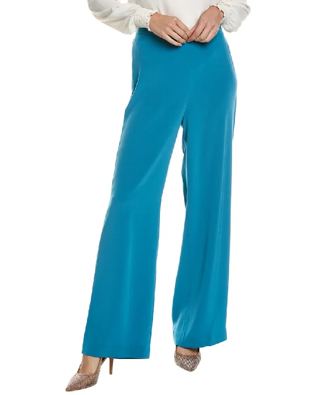 Bold color tight trousers for women with bright hues and daring style choices -St. John Pant