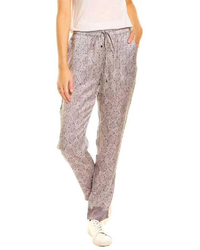 High-waisted tight trousers for women with tapered leg and vintage-inspired design -J.McLaughlin Tia Pant