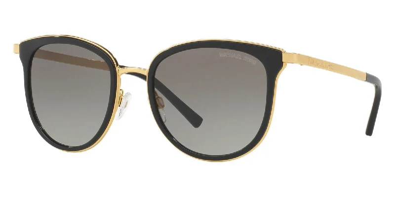 Affordable Glasses for Budget -Michael Kors Women's Adrianna 54mm Black and Gold Sunglasses MK1010-110011-54