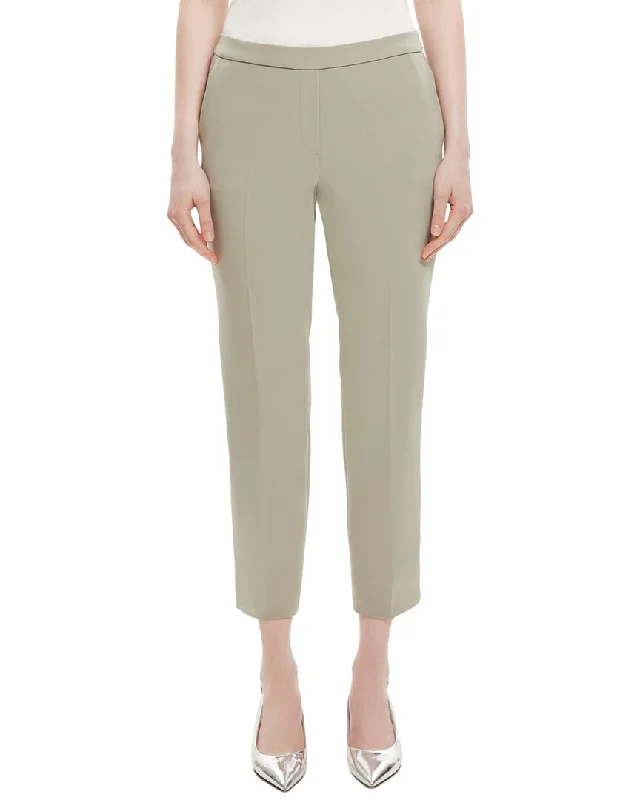 Comfortable tight trousers for women with soft cotton fabric and stretch -Theory Treeca Pant