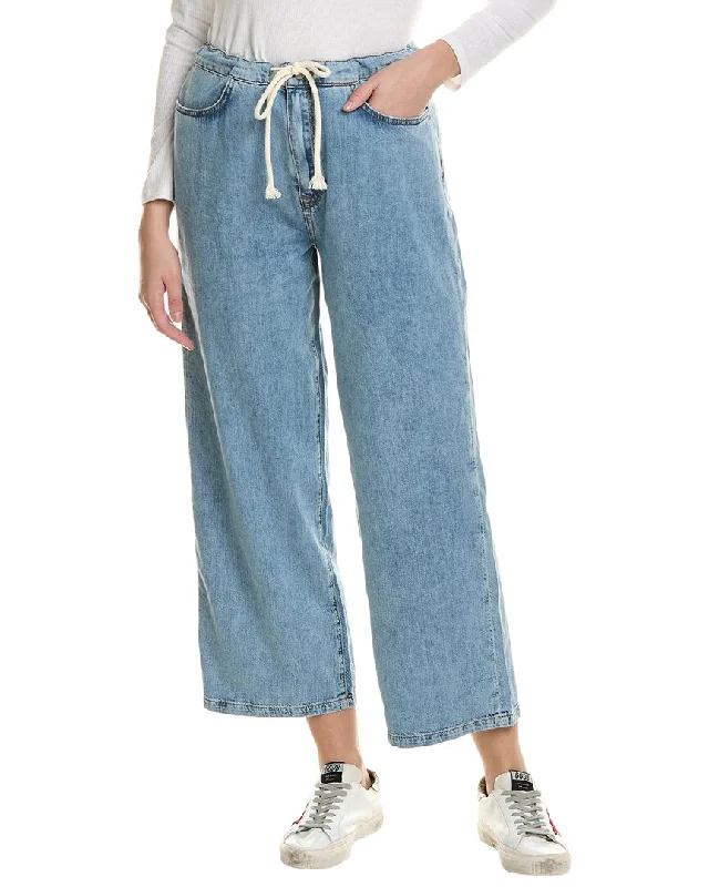 High-waisted tight trousers for women with slimming silhouette and smooth fit -Triarchy Nesta Prime Indigo Jean