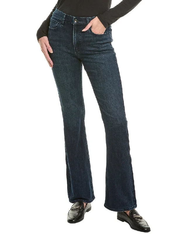 High-rise tight trousers for women with pleated front and classic look -rag & bone Piper Dark Wash Bootcut Jean