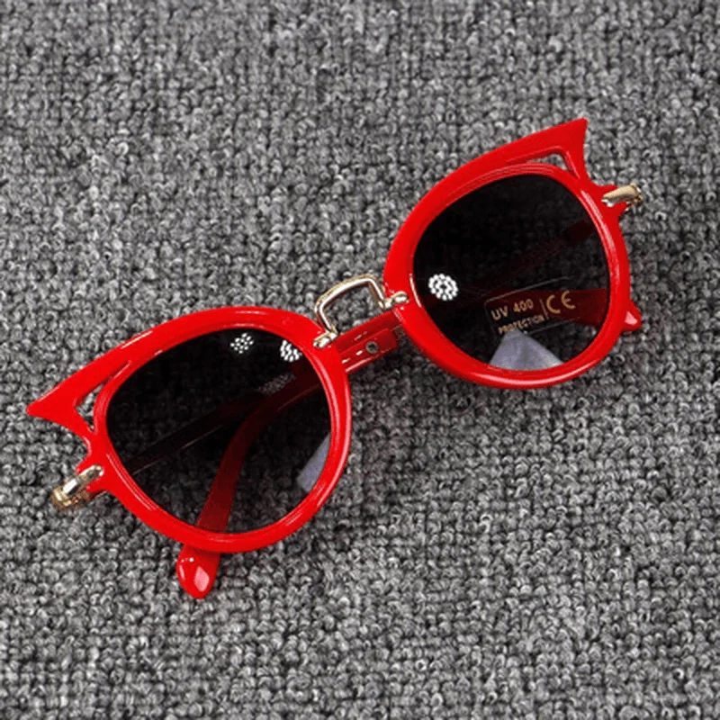 Oval Glasses for Graceful Look -Baby Cat'S Eye Sunglasses Uv Protection Kids Sunglasses Children'S Sunglasses