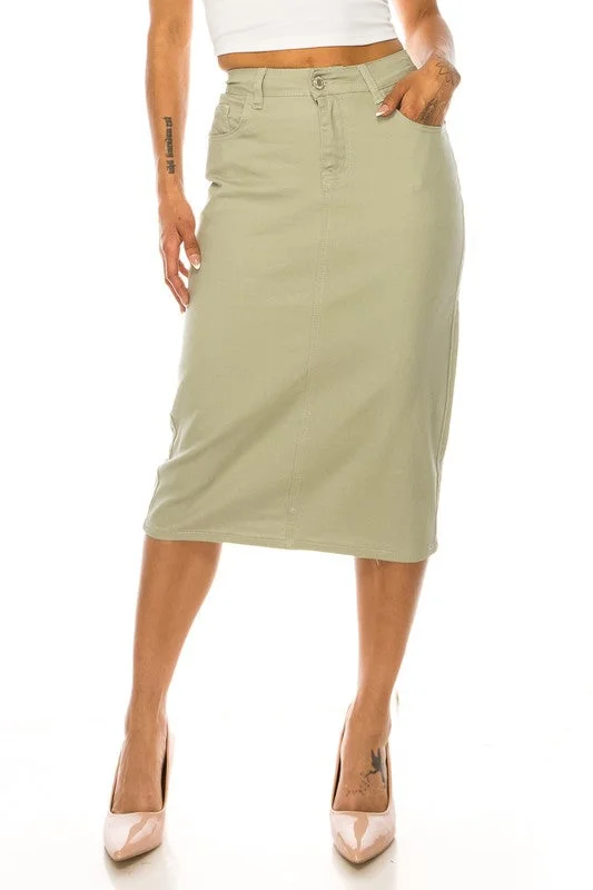 Cute pleated skirts for youthful school outfits -Aurielle Light Green Skirt