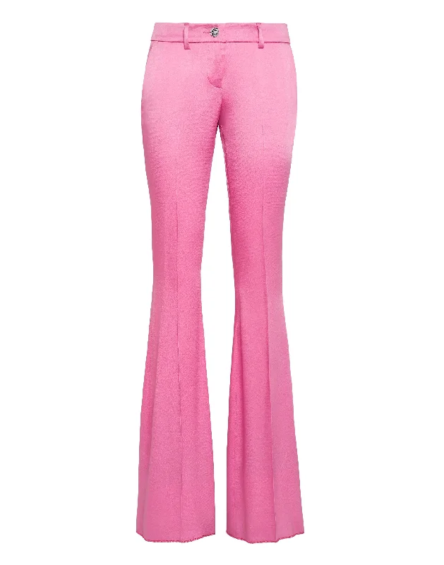 Elegant tight trousers for women with sleek design and tailored for a perfect fit -Satin Trousers