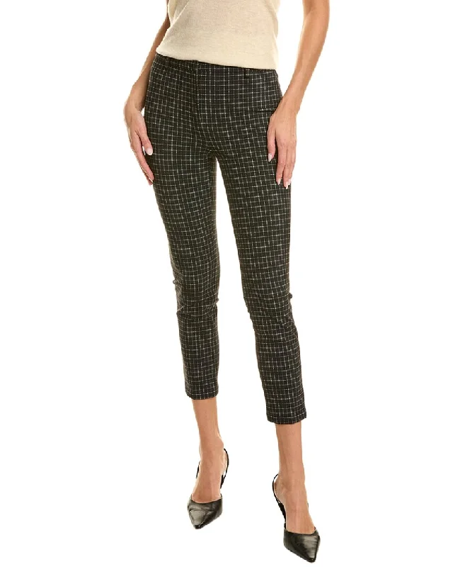 Stretchy tight trousers for women with soft fabric and flexible fit -Theory Slim Pant