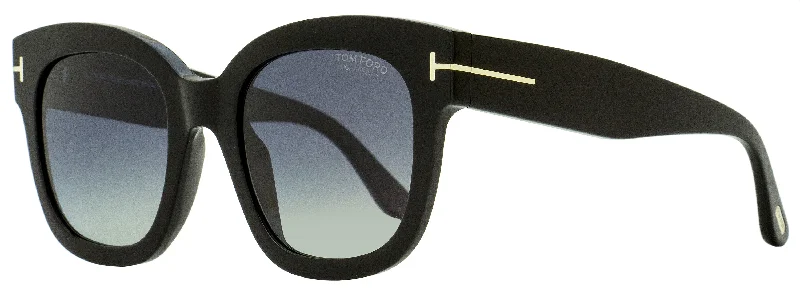 Sport Sunglasses for Athletic Activities -Tom Ford Women's Beatrix-02 Sunglasses TF613 01D Black 52mm