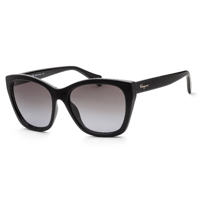 Mirrored Sunglasses for Trendy Look -Ferragamo Women's Fashion 56mm Sunglasses