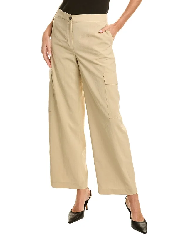 Casual tight trousers for men with slim cut and cotton fabric for comfort -Theory Cargo Pant