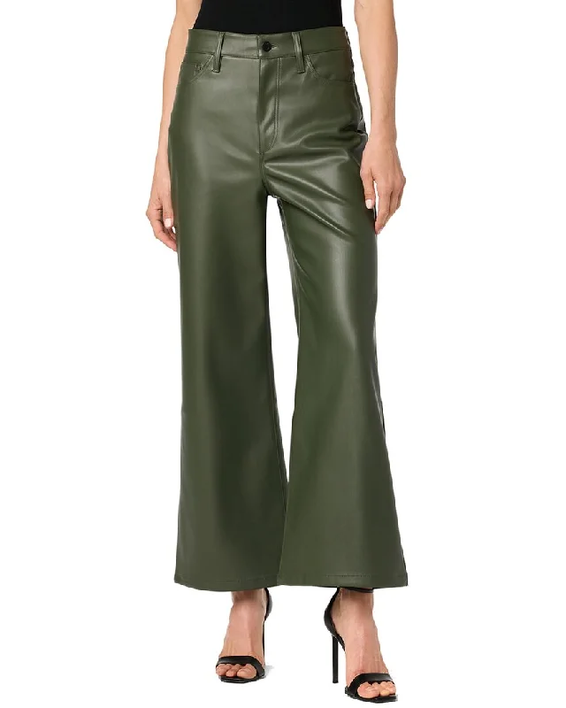 Tight cargo trousers for women with stylish pockets and slim cut for urban look -JOE'S Jeans Hunter Wide Ankle Jean