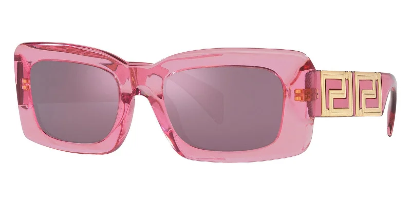 Anniversary Sunglasses for Special Occasion -Versace Women's 54mm Transparent Pink Sunglasses VE4444U-5355AK-54