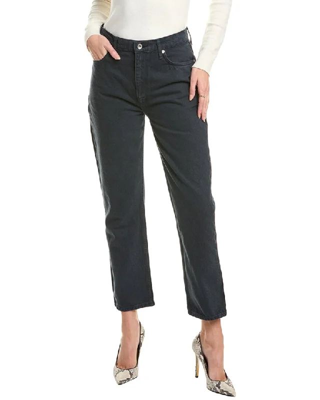 Statement tight trousers for women with bold color options for fashion-forward looks -rag & bone Wren Deep Sea Slim Jean