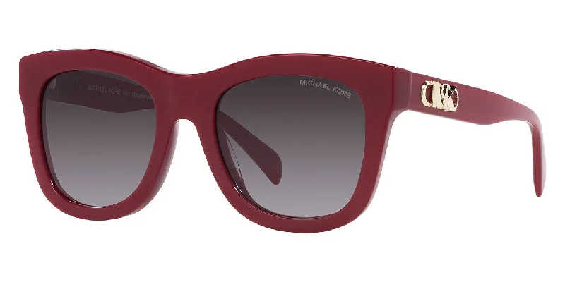 Geometric Glasses for Modern Design -Michael Kors Women's 52mm Red Sunglasses