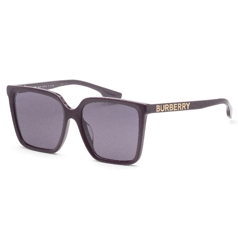 Fashion Glasses for Stylish Appearance -Burberry Women's 57mm Violet Sunglasses