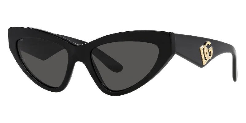 Cycling Sunglasses for Bike Riding -Dolce & Gabbana Women's 55mm Black Sunglasses