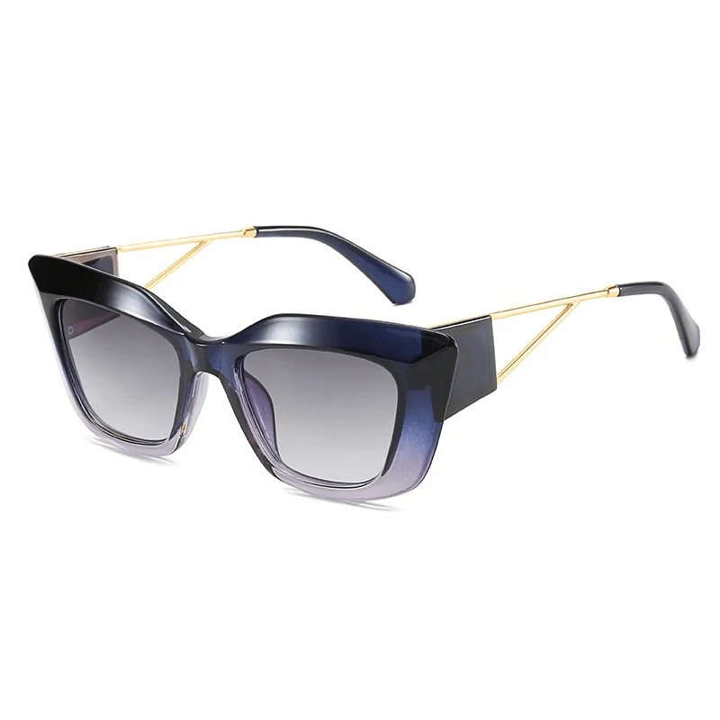 Anti-glare Glasses for Clear Vision -Decorative Sunglasses Female European and American Personality Street Shooting