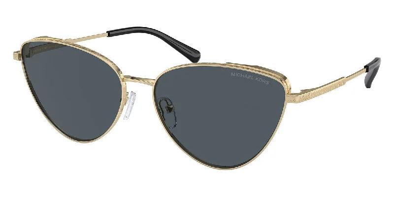 Festival Sunglasses for Music Events -Michael Kors Women's Cortez 59mm Light Gold Sunglasses MK1140-10146G-59