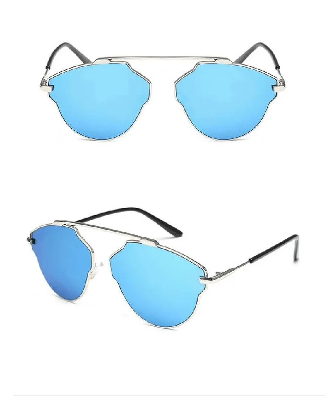 Studded Glasses for Edgy Style -Same Sunglasses Female Transparent Sunglasses Jelly Color Thin Glasses