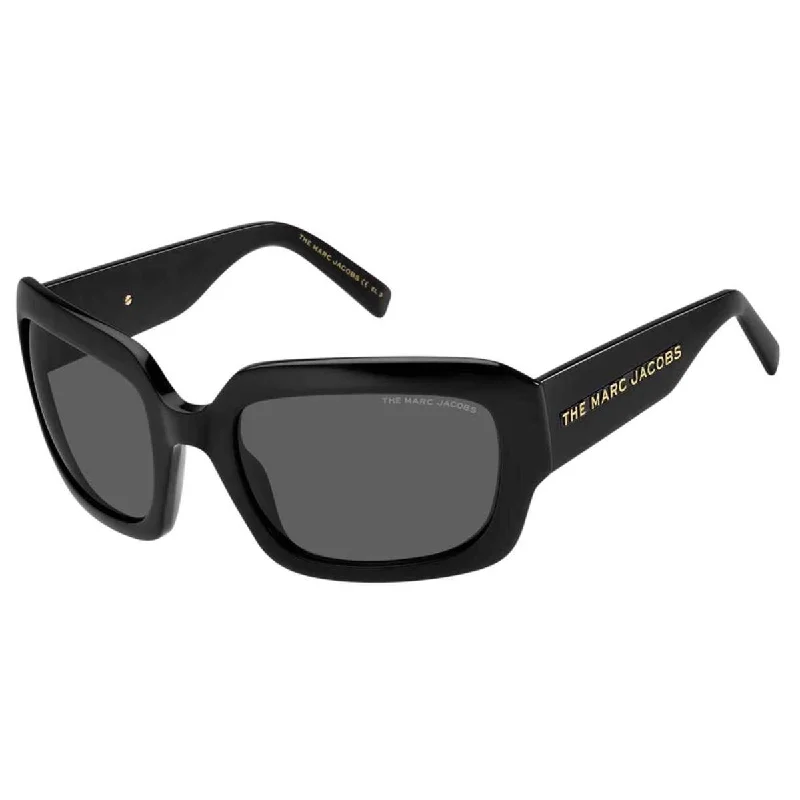 UV-protected Glasses for Eye Health -Marc Jacobs Women's Sunglasses Black 59mm Sunglasses