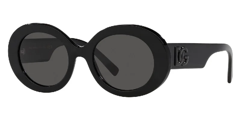 Metal Framed Sunglasses for Durability -Dolce & Gabbana Women's 51mm Black Sunglasses DG4448-501-87-51