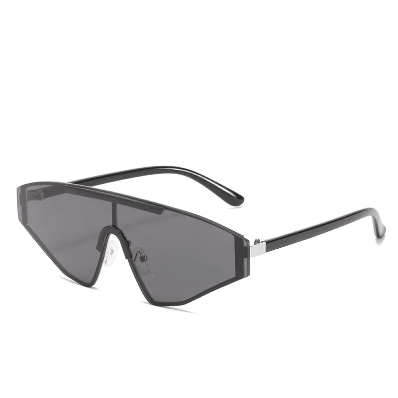 Anti-bacterial Glasses for Hygiene -New Personality Gradient Frameless Rectangular Fashion Sunglasses