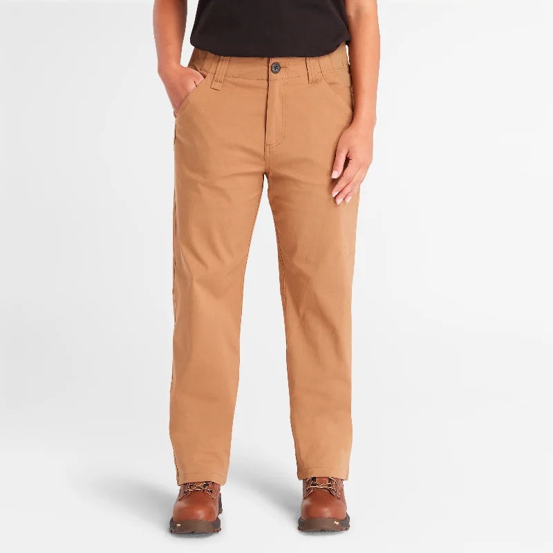 Vintage-inspired tight trousers for men with high waist and timeless look -Women's Timberland PRO Morphix Athletic-Fit Utility Pant