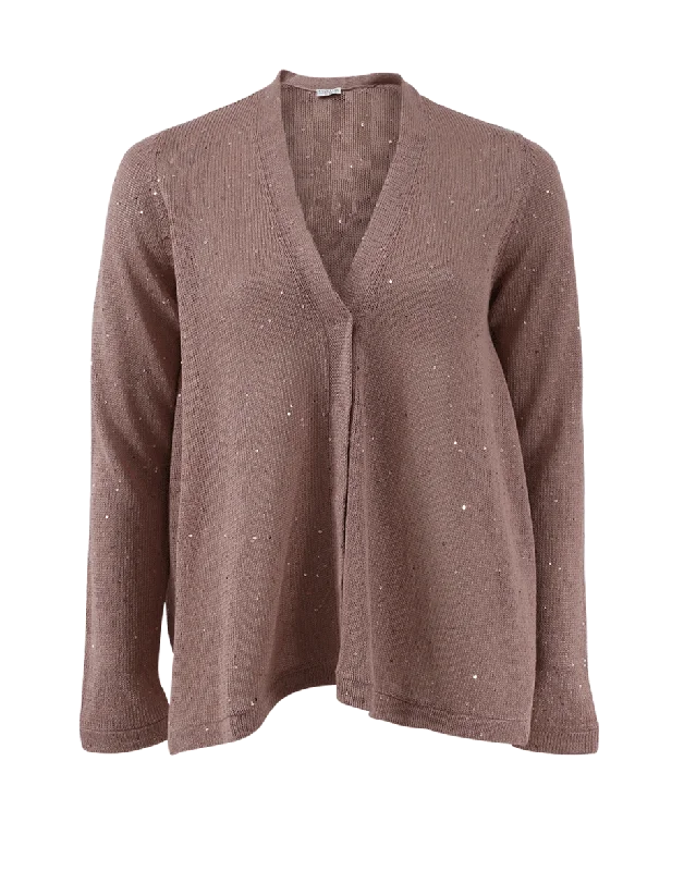 Anniversary - dinner cardigan for a special occasion -Linen Silk Cardigan