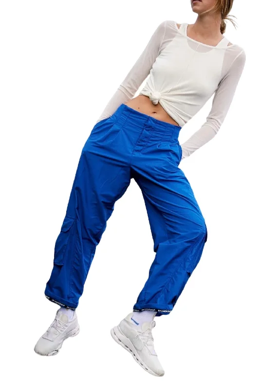 Classic tight trousers for women with smooth fabric and chic, timeless design -Mesmerize Me Pants In True Blue