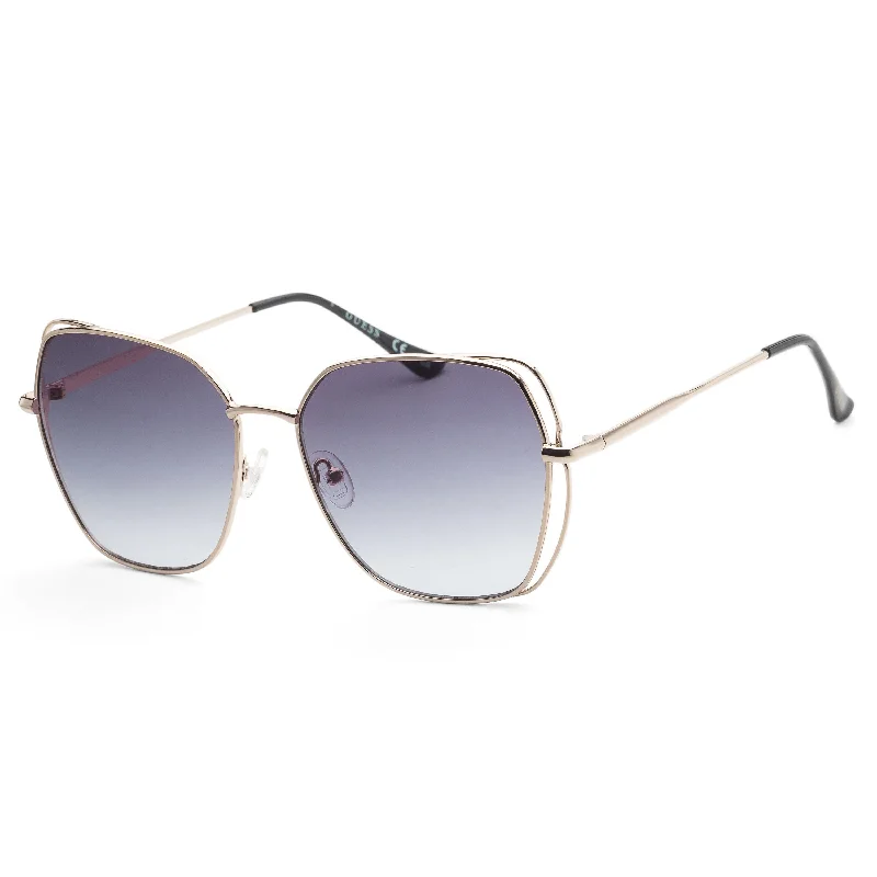 Comfortable Glasses for Daily Use -Guess Women's 60mm Gold Sunglasses GF0416-32B