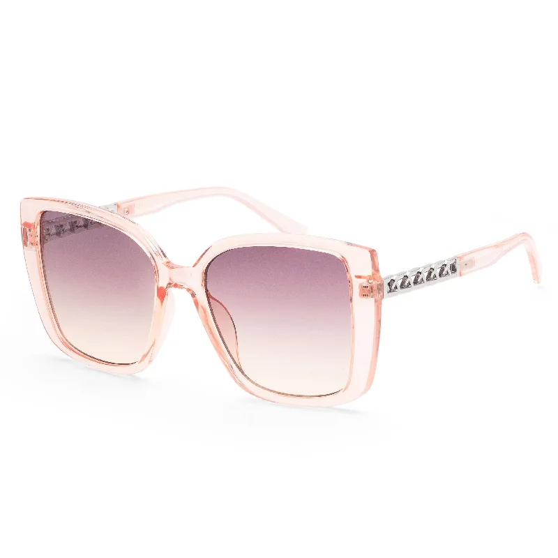 Designer Sunglasses for Luxury Look -Guess Women's 57mm Pink Sunglasses GF0427-27T