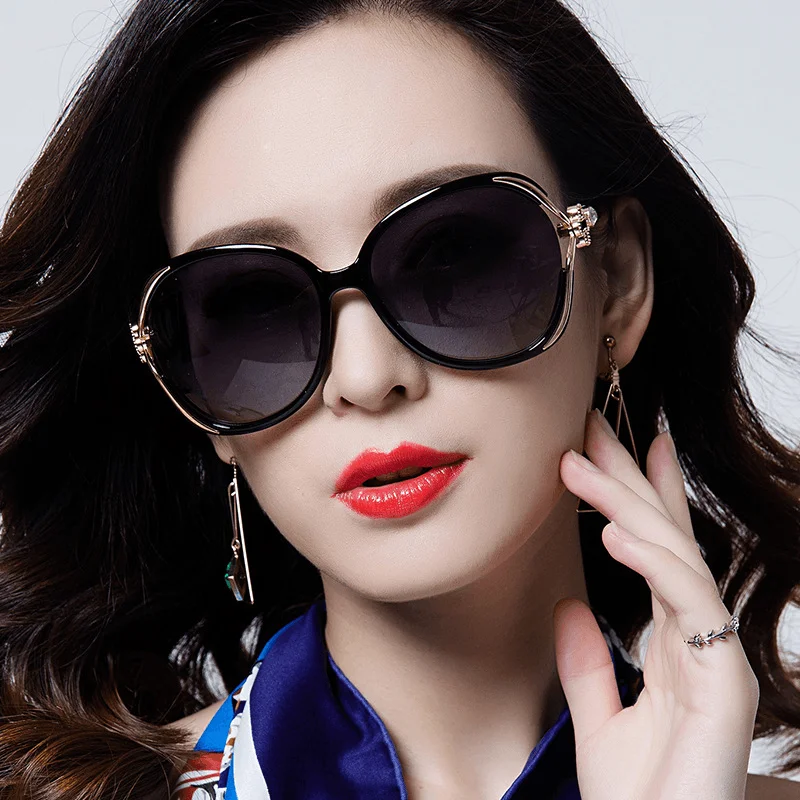 Anti-fatigue Glasses for Eye Relief -Ladies Sunglasses European and American Flower Sunglasses