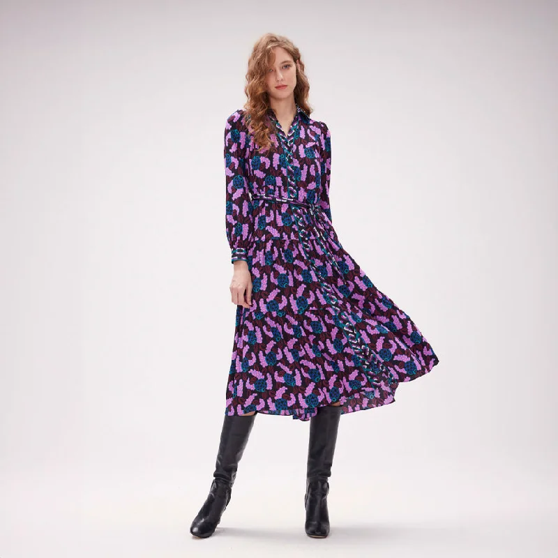 Tie-up Dresses for Decorative -Alea Dress in Aut Berries