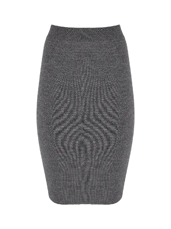 Wrap midi skirts for stylish ease -wool pencil skirt