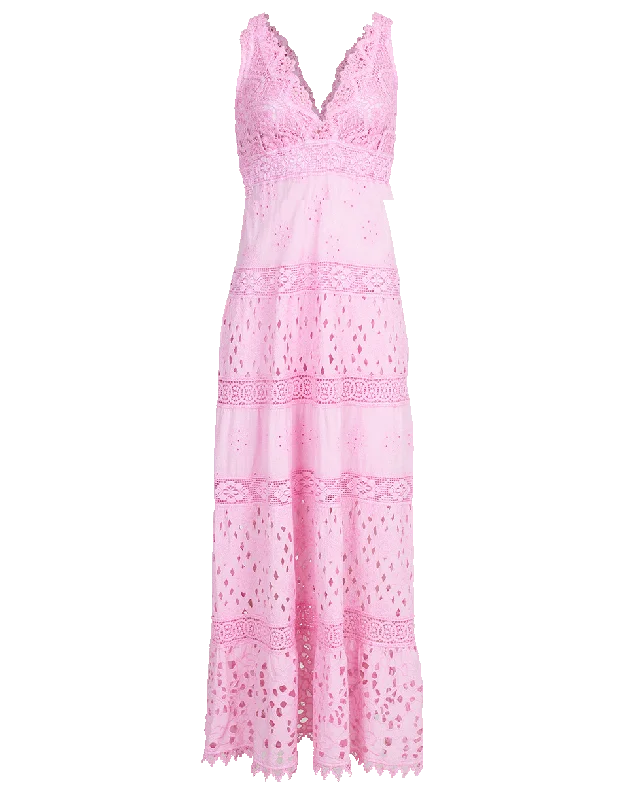 Wrap Dresses for Adjustable -Papua Lace Maxi Dress