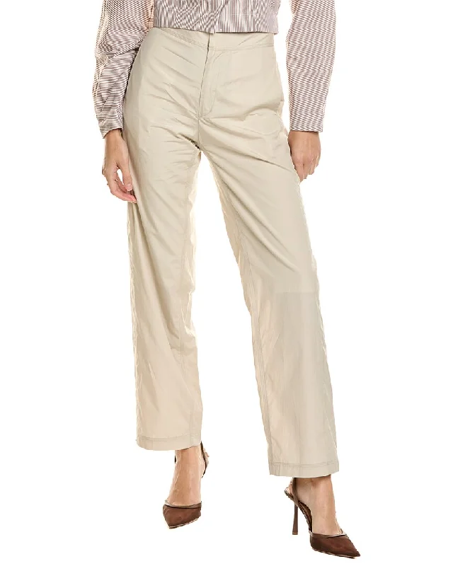 High-waisted tight trousers for women with slimming silhouette and smooth fit -rag & bone Fern Poplin Pant