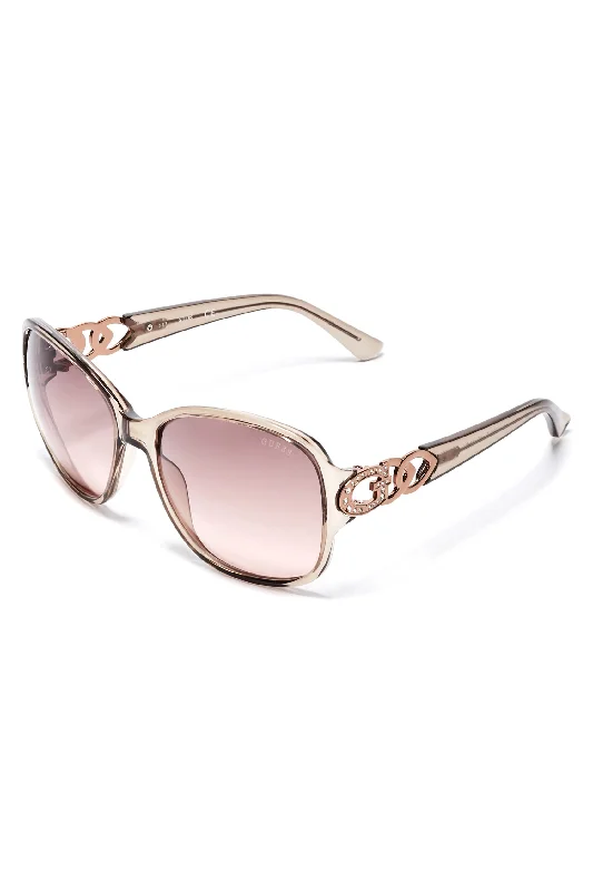 Designer Sunglasses for Luxury Look -Oversized Chain-Trim Sunglasses