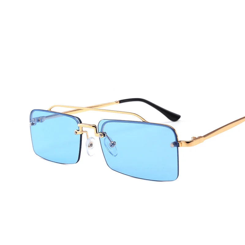 Metal Framed Sunglasses for Durability -Women'S Square Ocean Piece Sunglasses