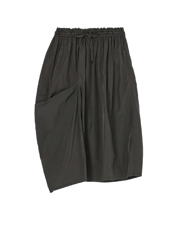 Wrap skirts for easy adjustable fit -C/Ta/Pe TWILL SKIRT