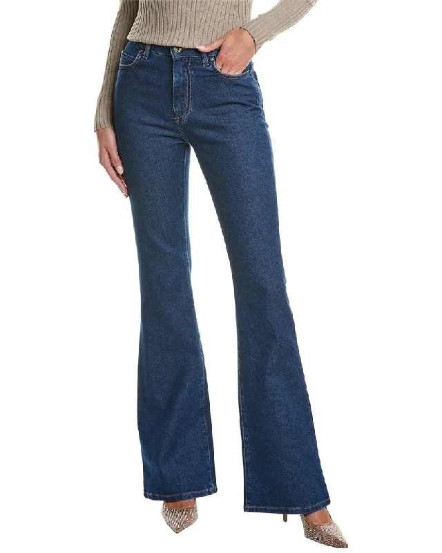 High-waisted tight trousers for women with elastic waistband for added comfort -Weekend Max Mara Palo Denim Trouser