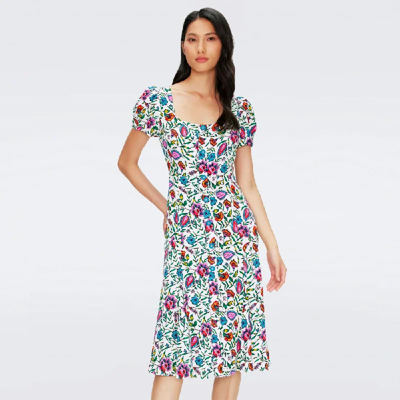 Sheath Dresses for Sophisticated -Elena Dress in Floral March