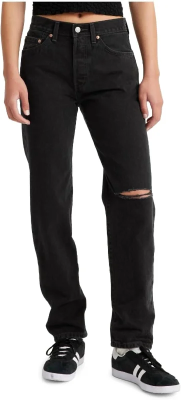 Retro-inspired tight trousers for men with a high-waisted fit and 80s vibe -501 '81 Jeans In Concrete Ice